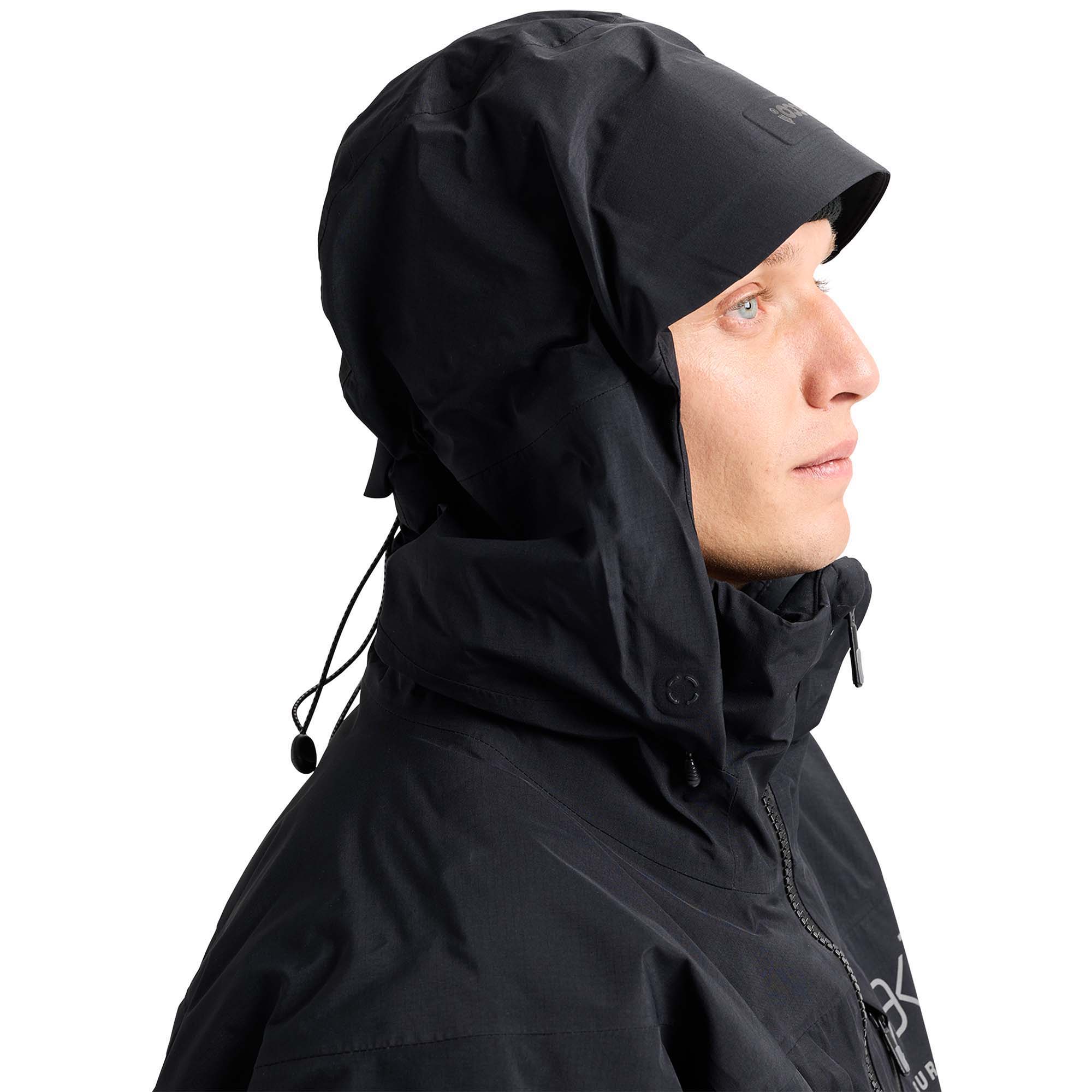 BURTON ブラック ジャケット フード付き BURTON ブラック ジャケット フード付き Burton ブラック フード付き